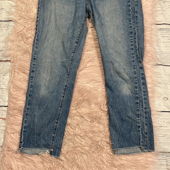 DL1961 Susie High Waist Tapered Crop Slim Jeans In Addison - Picture 8 of 11